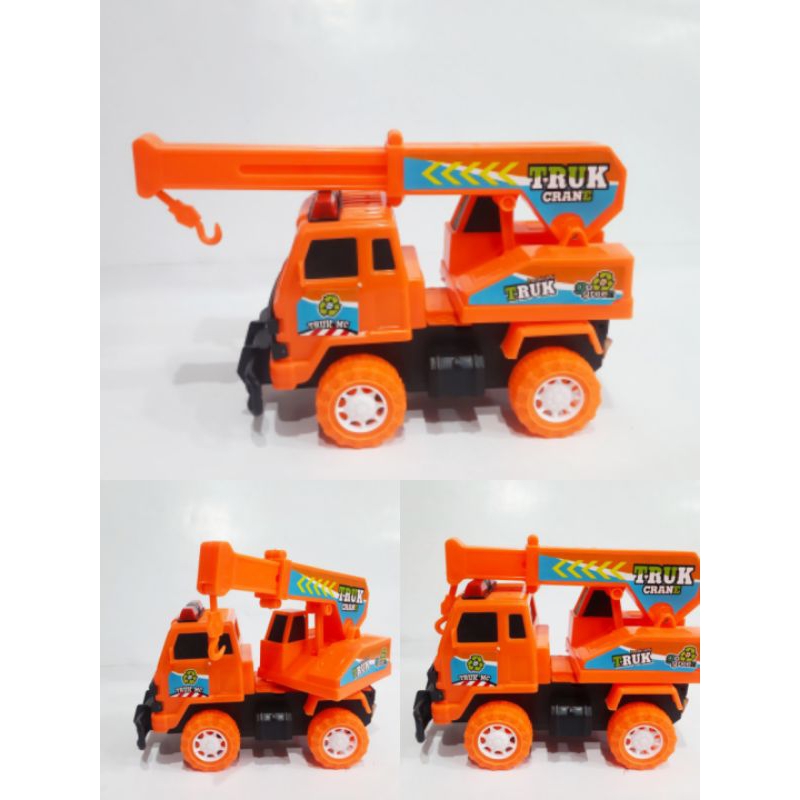 Mainan Truk Crane - Mobil Truk Crane konstruksi