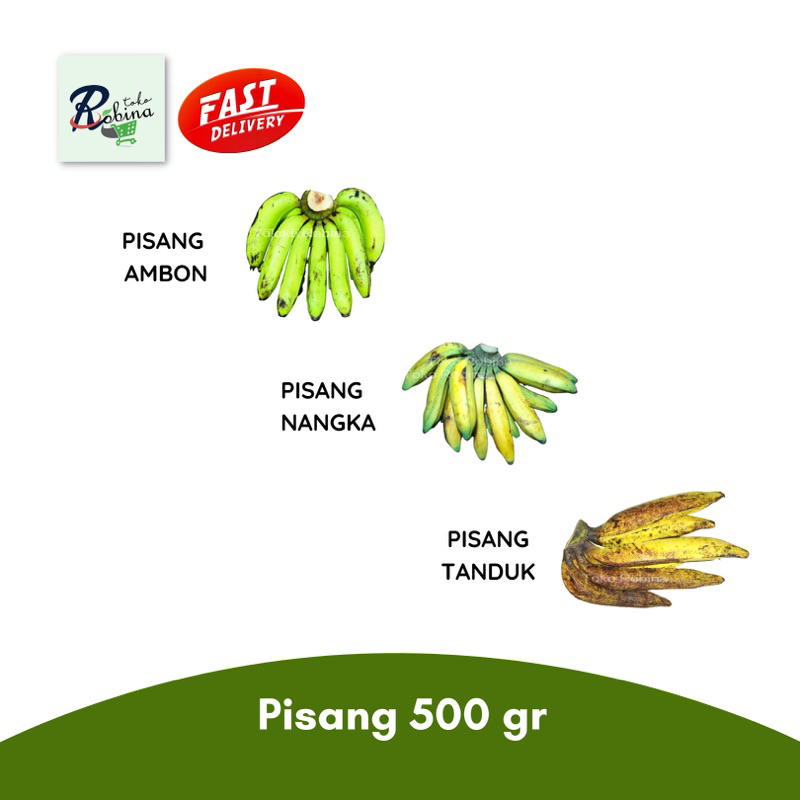 

Pisang Ambon | Nangka | Tanduk 500 gr