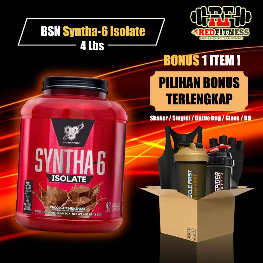 BSN Syntha-6 Isolate 4 lbs / Syntha6 4lbs / Syntha 4lb / 4 lb