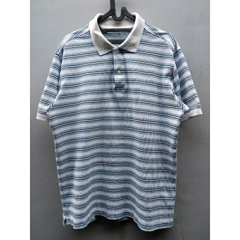 Kaos Polo Strip Uniqlo