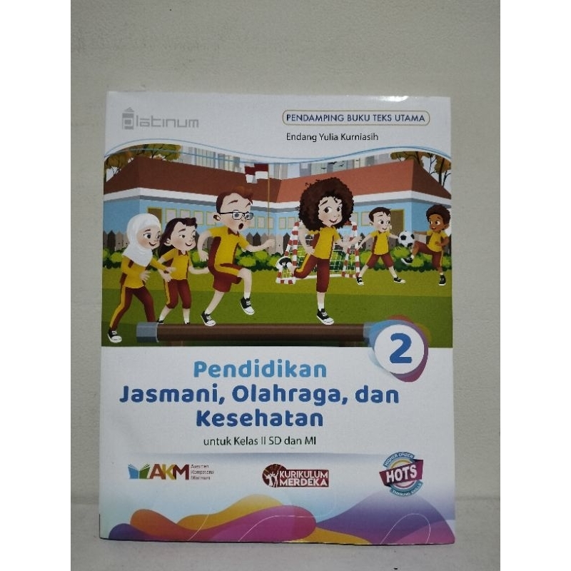 Buku PJOK SD 2 ksp (Kurikulum merdeka) tiga serangkai