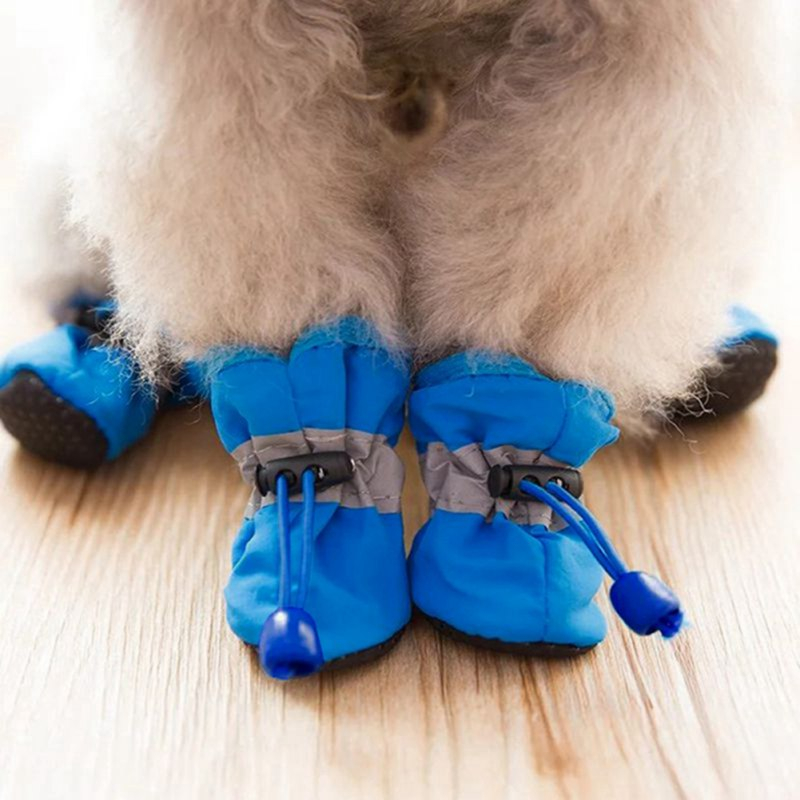 Pet Shoes - Sepatu Anti Air Anjing Kucing - Pet Waterproof Shoes - Sepatu Anti Slip Anabul