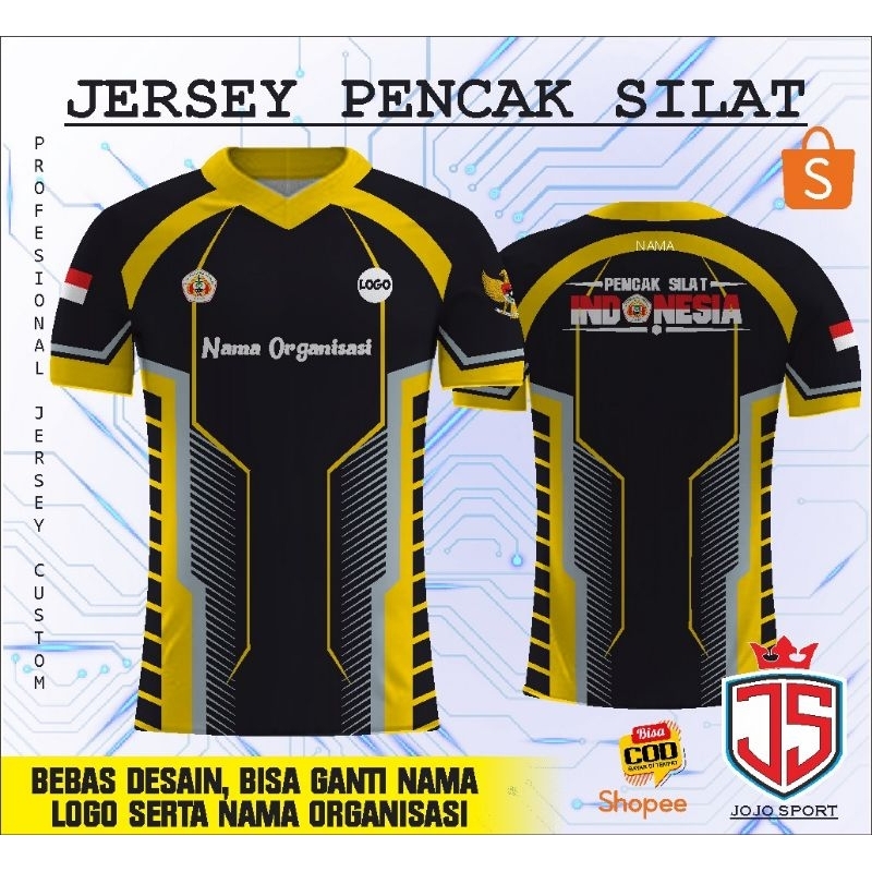 jersey pencak silat full printing