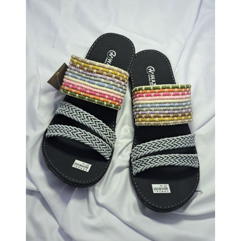 Sandal Selop Rajut Import Termurah - Sandal Wanita - Non Slip