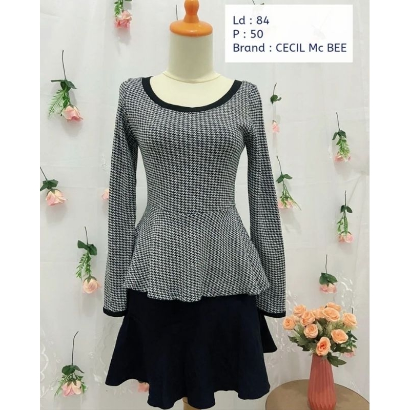 KATALOG 29 _ ATASAN WANITA LENGAN PANJANG / BLOUSE WANITA / KAOS WANITA BRANDED PRELOVED