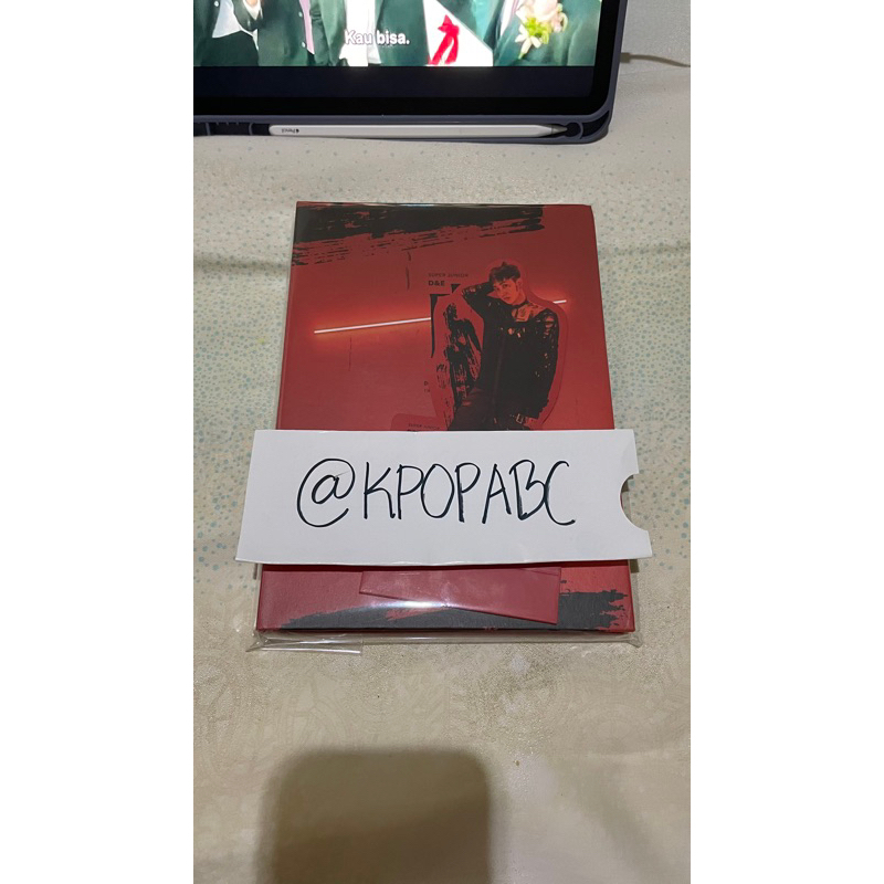 [READY] Album Only + Standee Super Junior D&E Donghae Eunhyuk Danger murah