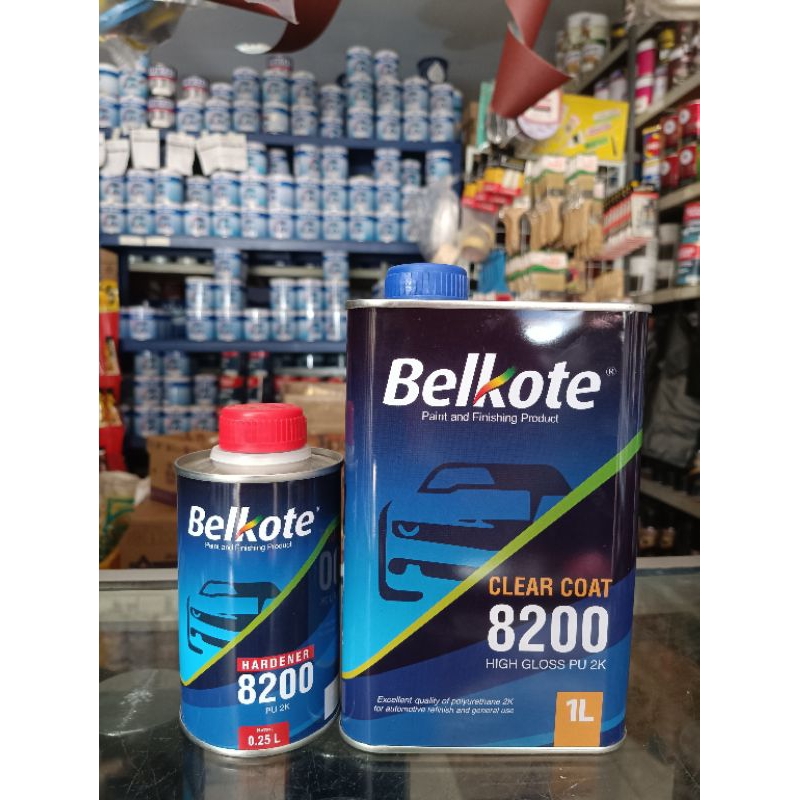 CLEAR BELKOTE 8200 Clear Coat 1lt