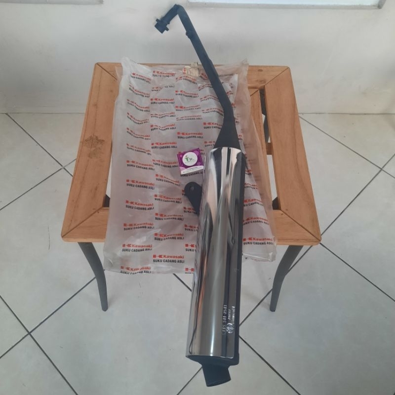 Knalpot Muffler Assy Blitz R Joy Original Kawasaki