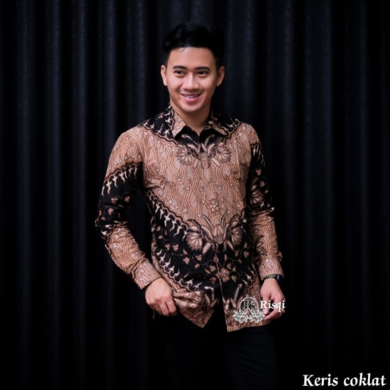 KEMEJA BATIK PRIA LENGAN PANJANG TERBARU