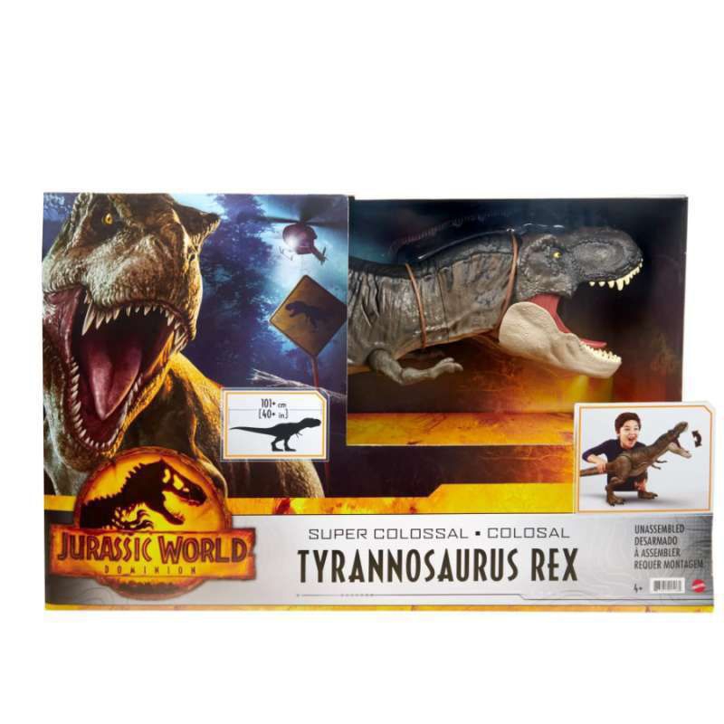 Jurassic World Super Colossal Tyrannosaurus Rex Dinosaur Figure