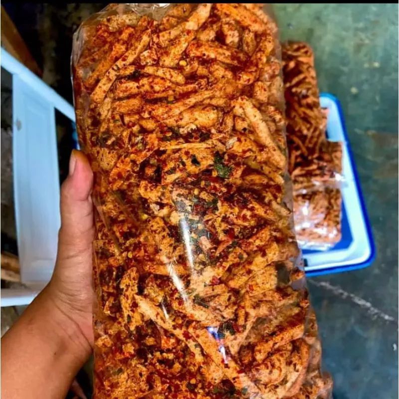 

basreng sultan viral pedas daun jeruk isi 1kg