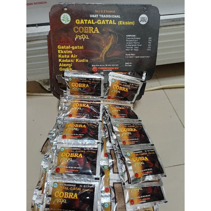 OBAT GATAL TRADISIONAL COBRA