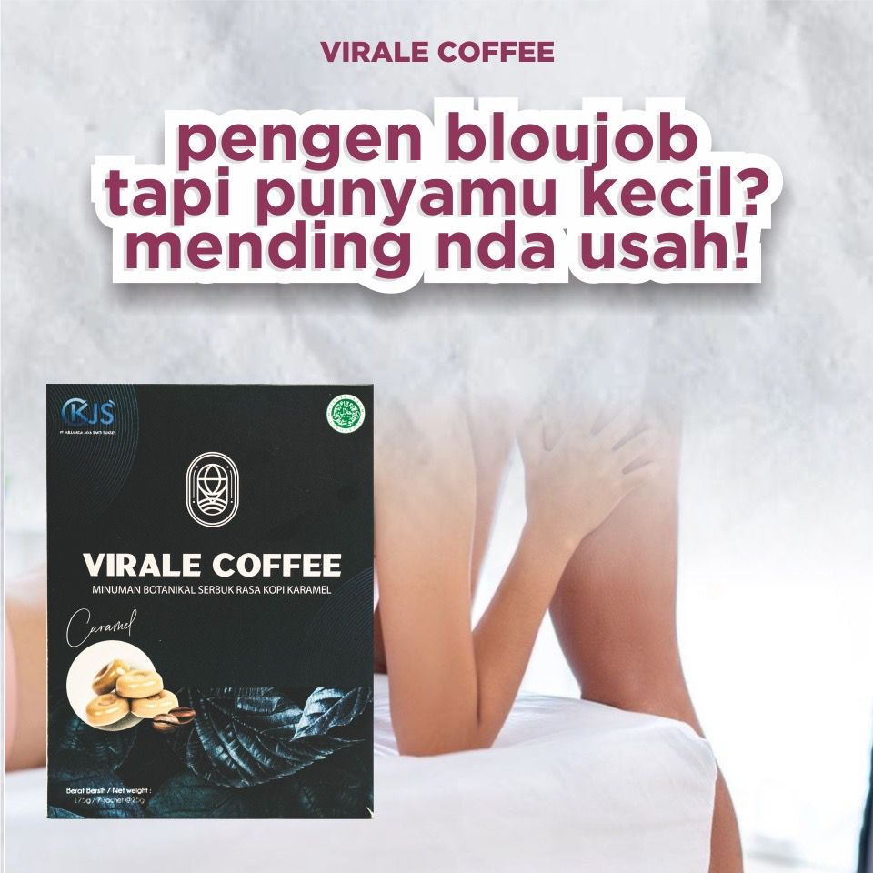 Kopi Pembesar Mr P Permanen VIRALE COFFEE Ampuh Panjangkan Dengan Cepat Asli BPOM