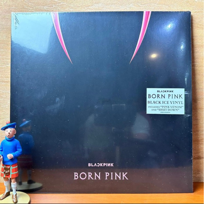 PIRINGAN HITAM / VINYL BLACKPINK - BORN PINK (CLRD)