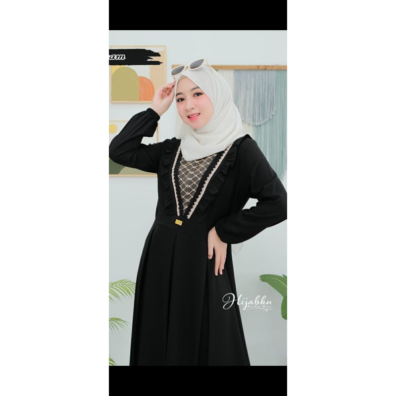 Sella Dress Tifanny Premium Original By Hijabku Muslim Wear