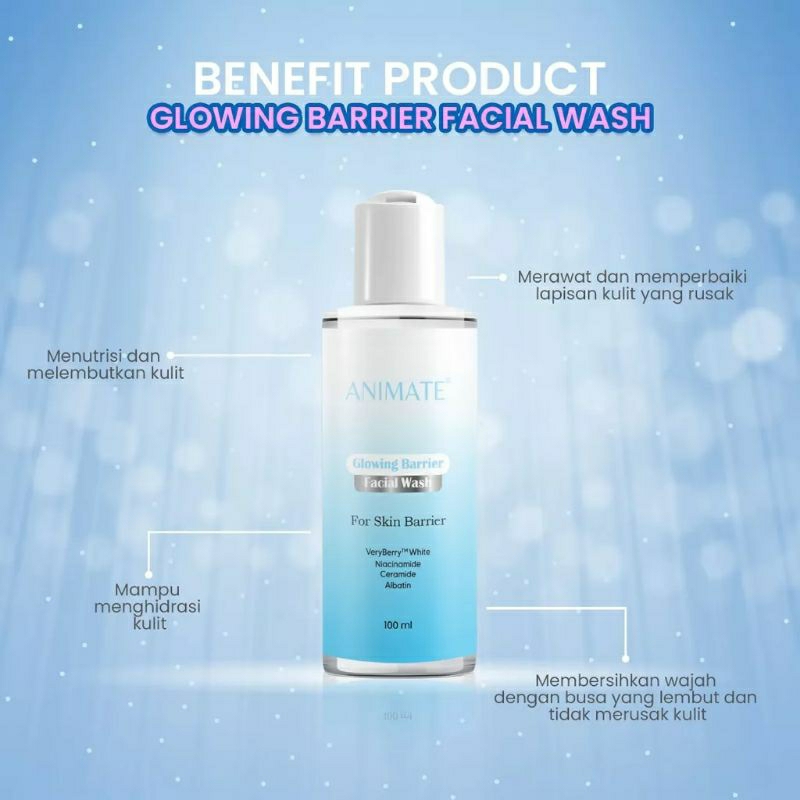 ANIMATE Glowing Barrier Skin Repair Series - Pelembab Wajah