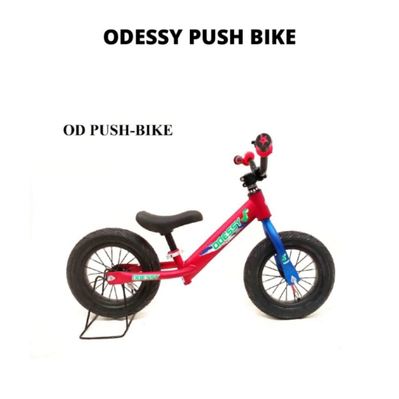 Pushbike Push Bike Balance Bike Sepeda Keseimbangan Odessy Ban Pompa