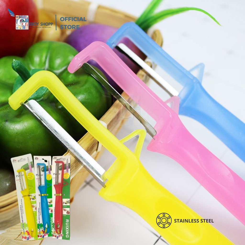 Alat Pengupas Wortel Kentang Pisau Alat kupas Buah Rautan Kulit Wortel Peeler Buah