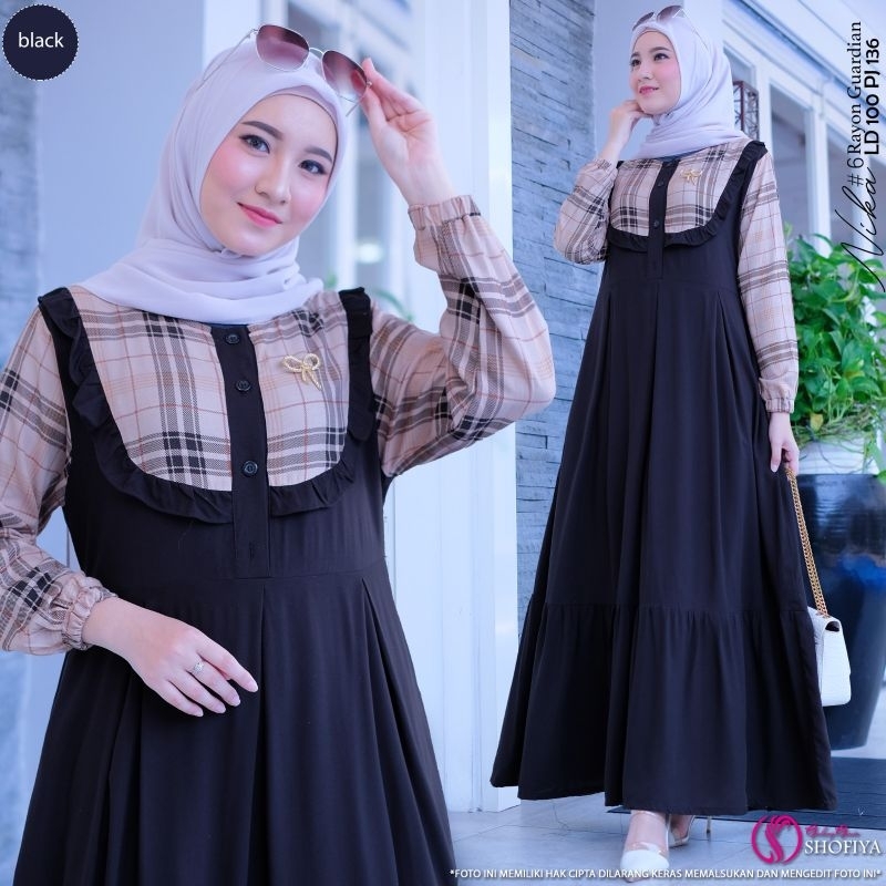 VISKA,FLORA,NIKA ,NABILA Series Maxi Dress Ori Shofiya