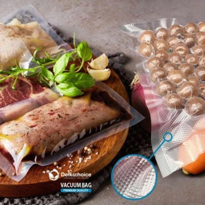 Plastik Vacum POLOS 20x30 Vacum Vacuum Makanan Delkochoice