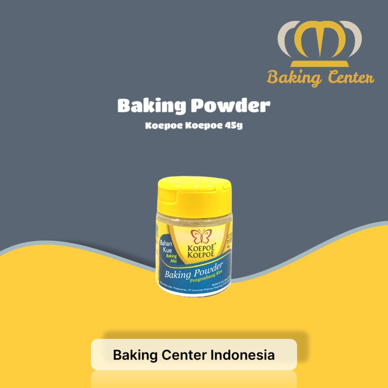 

Baking Powder Koepoe Koepoe 45g