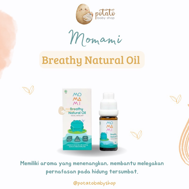 Momami Breathy Natural Oil - Nasal Inhalant Momami