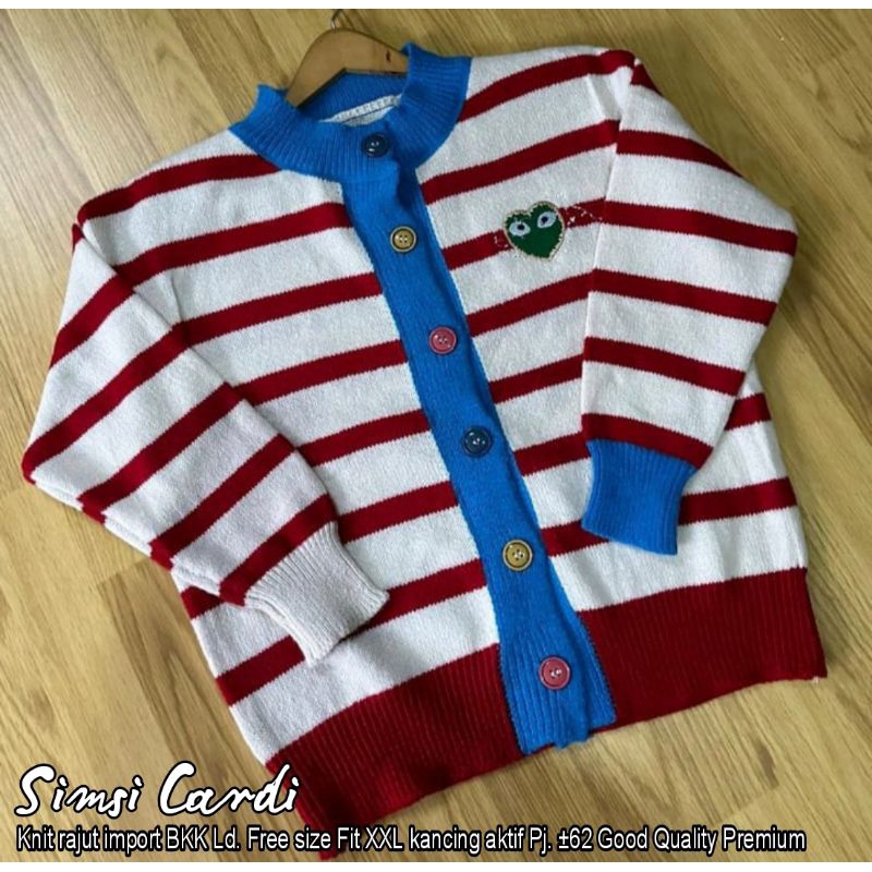 Cardigan rajut wanita cantik tebal import , Cardigan rajut premium original terbaru