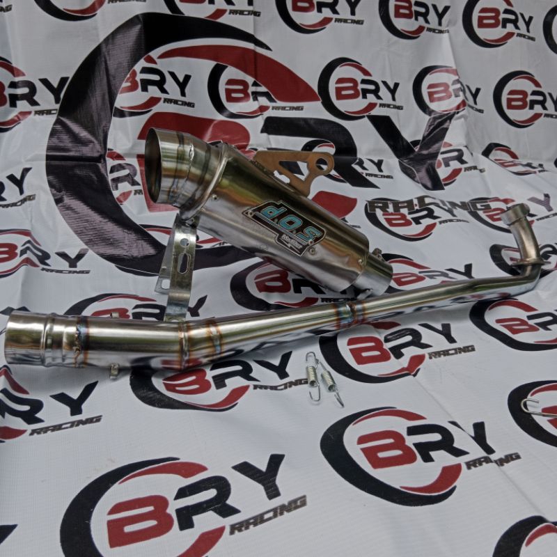 knalpot racing DOS supra fit supra x supra x125 karisma jupiter blade revo