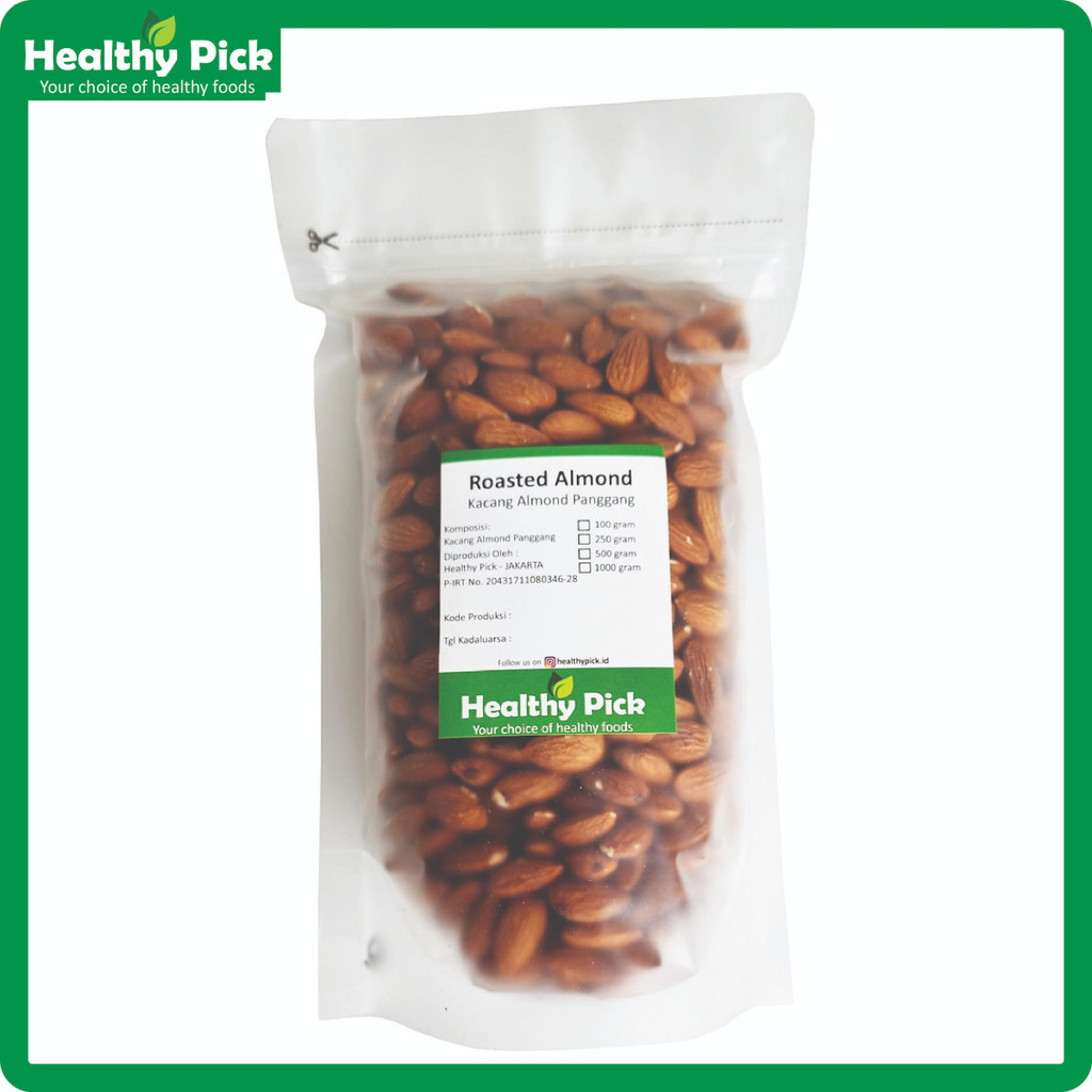 

Roasted Whole Almond ( Kacang Almond Panggang ) 250gram