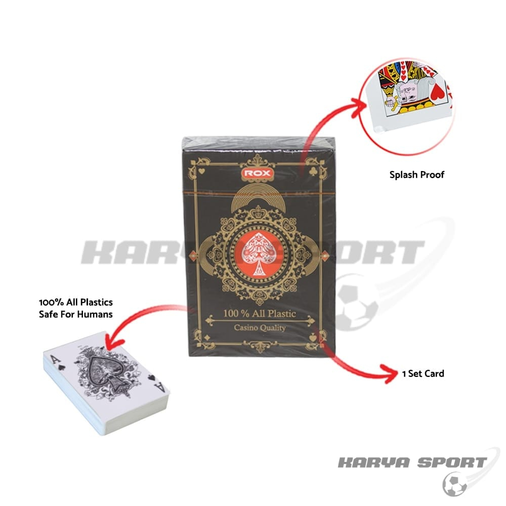 Kartu Remi Plastik ROX Original