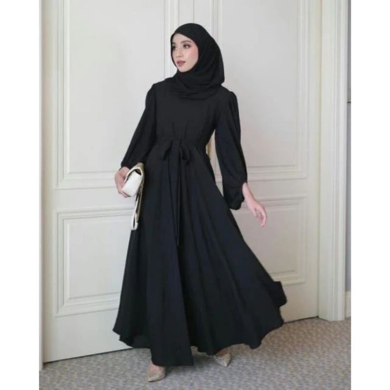 DRESS MUSLIM, Fashion Muslim, baju wanita, dress, gamis, Baju gamis, fashion wanita vm, Inayah Dress