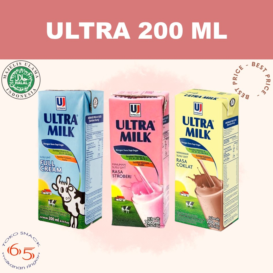 

ultra 200 ml. Susu uht. DUS