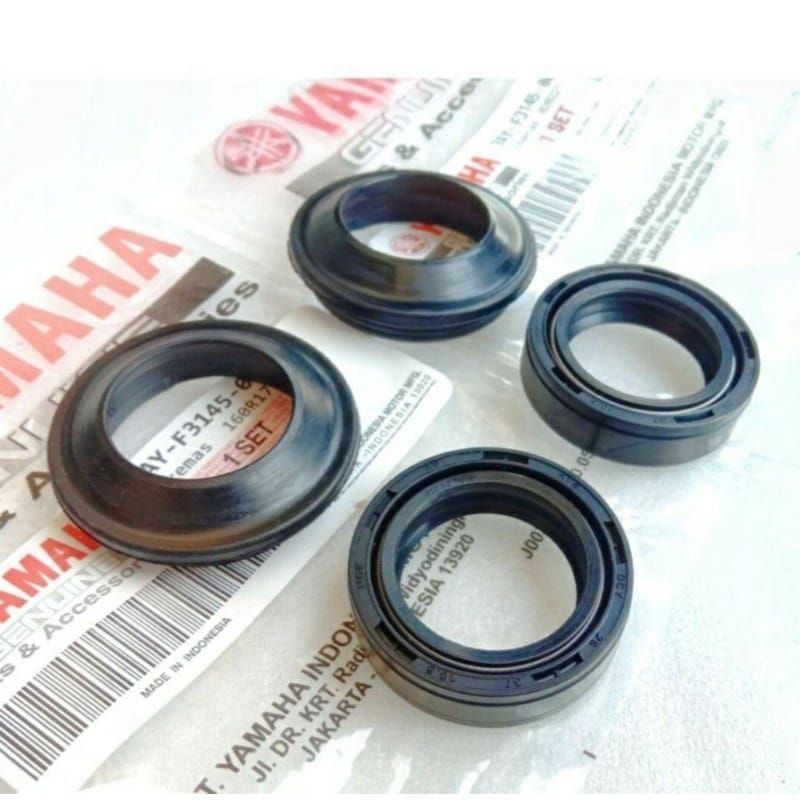 PAKET SEAL SHOCK PLUS SEAL DEBU MIO JUPITER VEGA R CRYPTON MX XEON ((SEAL SHOCK MIO + SEAL ABU))