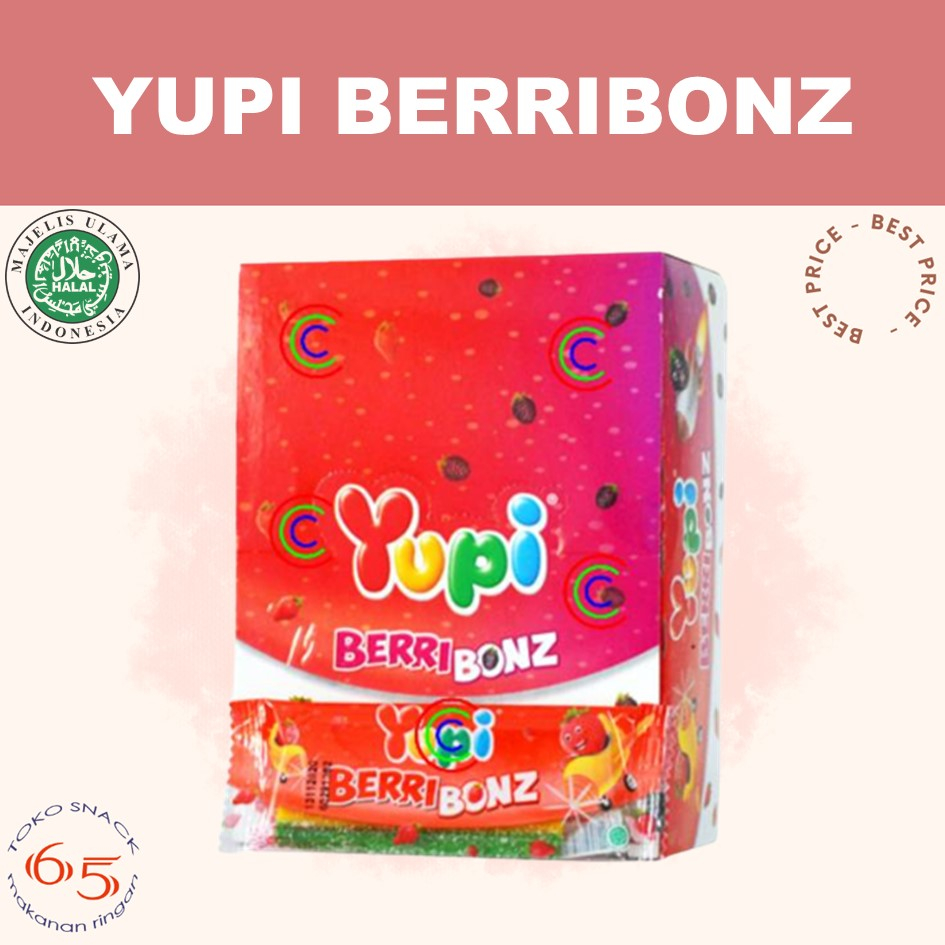 

yupi berri bonz 24. permen jelly gymmy berribonz