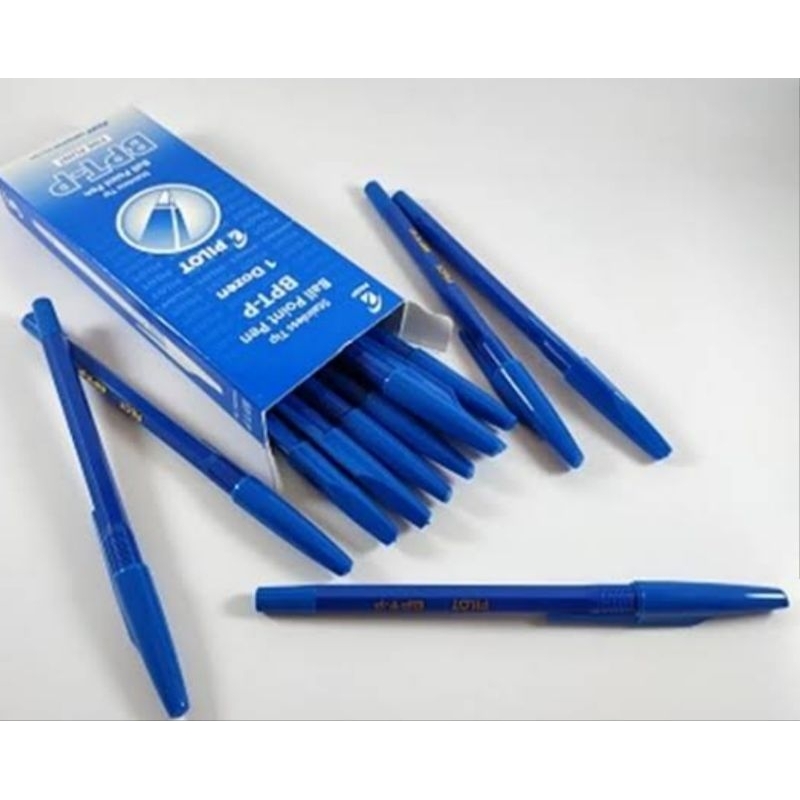 

BOLPEN BALLPOINT PULPEN PEN PILOT BPT-P BIRU ORIGINAL NYAStore