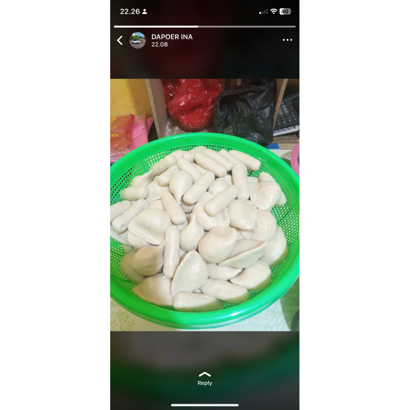 

pempek Dos tanpa ikan