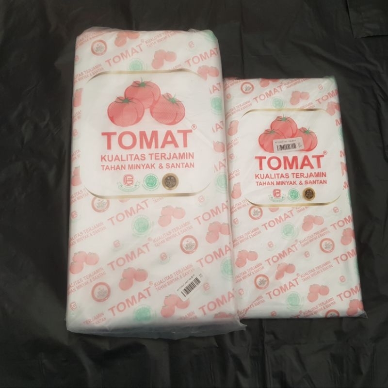 Plastik PE tomat 1/2kg(12×25) 1kg(15x30)