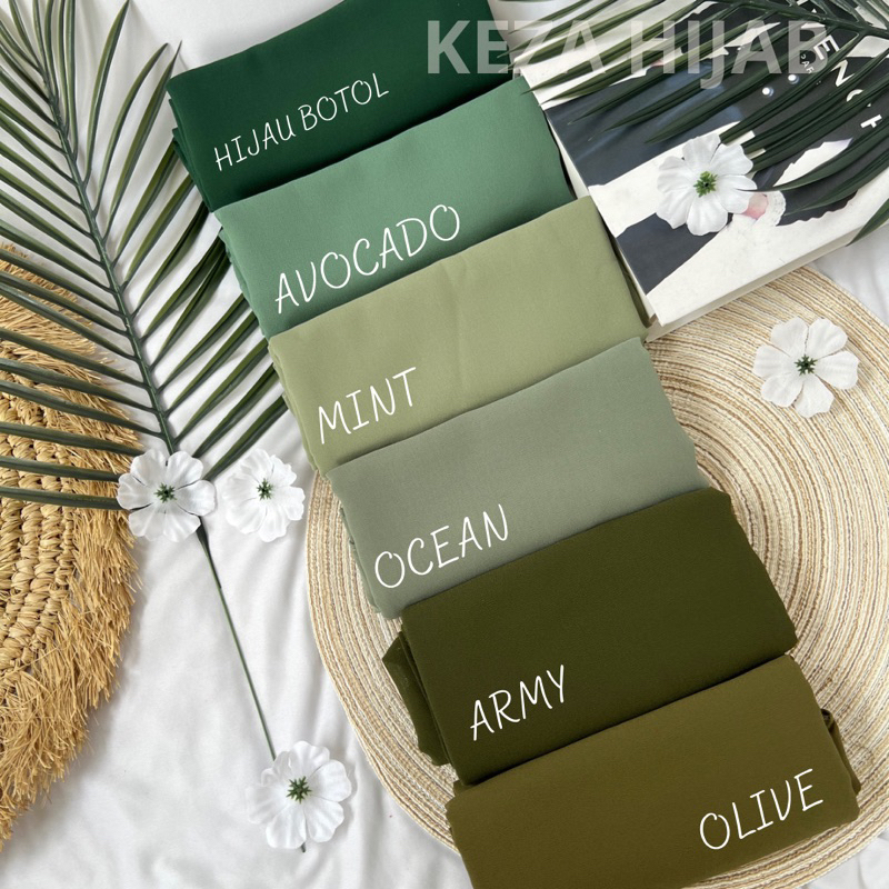 Keza - Pashmina Oval Inner/Hijab Inner Curve Instant Tanpa Pentul