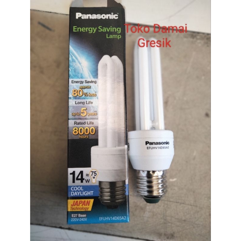 Lampu PLC Panasonic EFU 14w E27 Cool Daylight