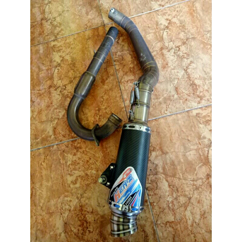 Knalpot Henz Racing Carbon Original Pnp CRF 150L