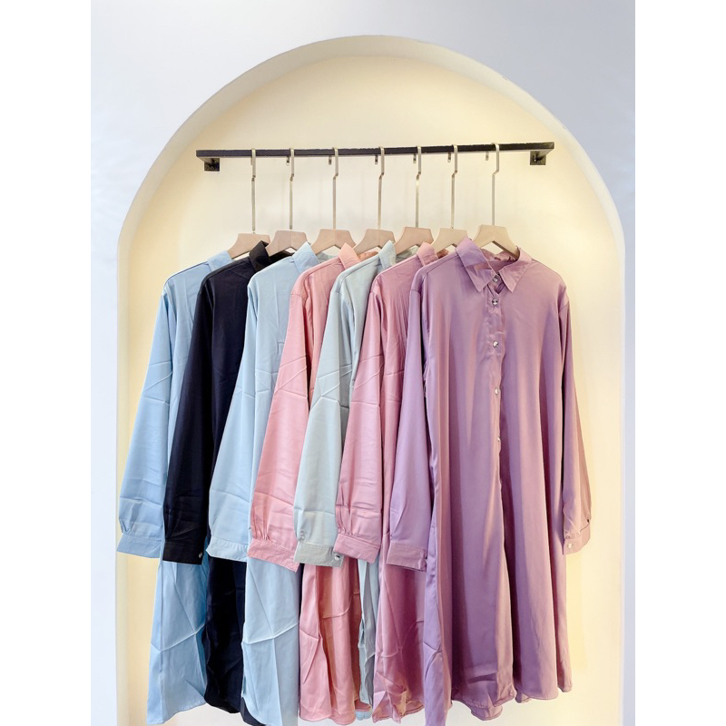 4 MODEL TUNIK SILK