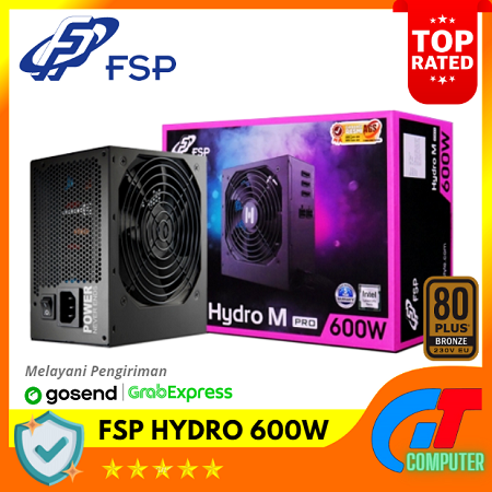 FSP Hydro M PRO 600W I 700W 80+ Bronze PSU SEMI MODULAR