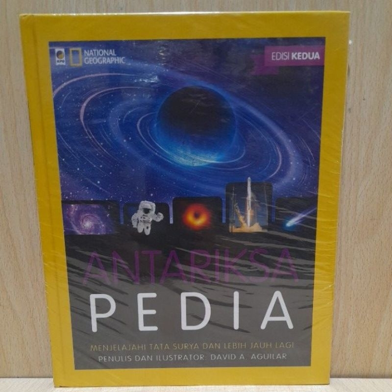 buku anak ANTARIKSA PEDIA. edisi kedua.