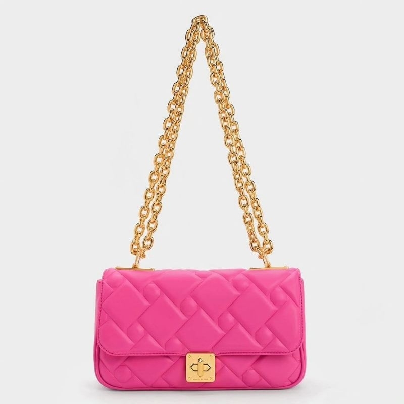 CK Tillie Quilted Chain Bag