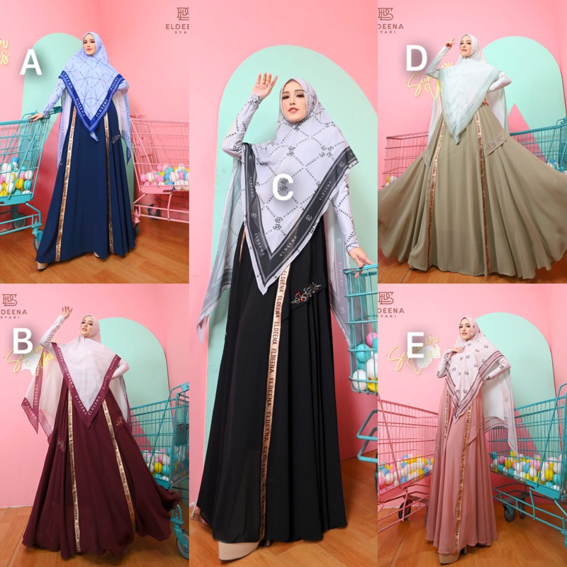 Aurora syari ori by eldeena/Aurora series by eldeena syari