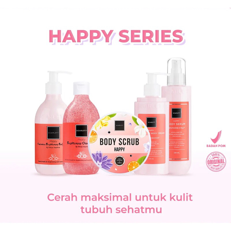 scarlett whitening happy series