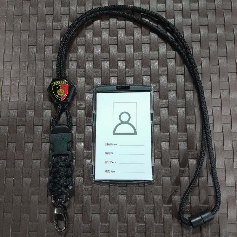 

Tali lanyard id card RESERSE plus holder