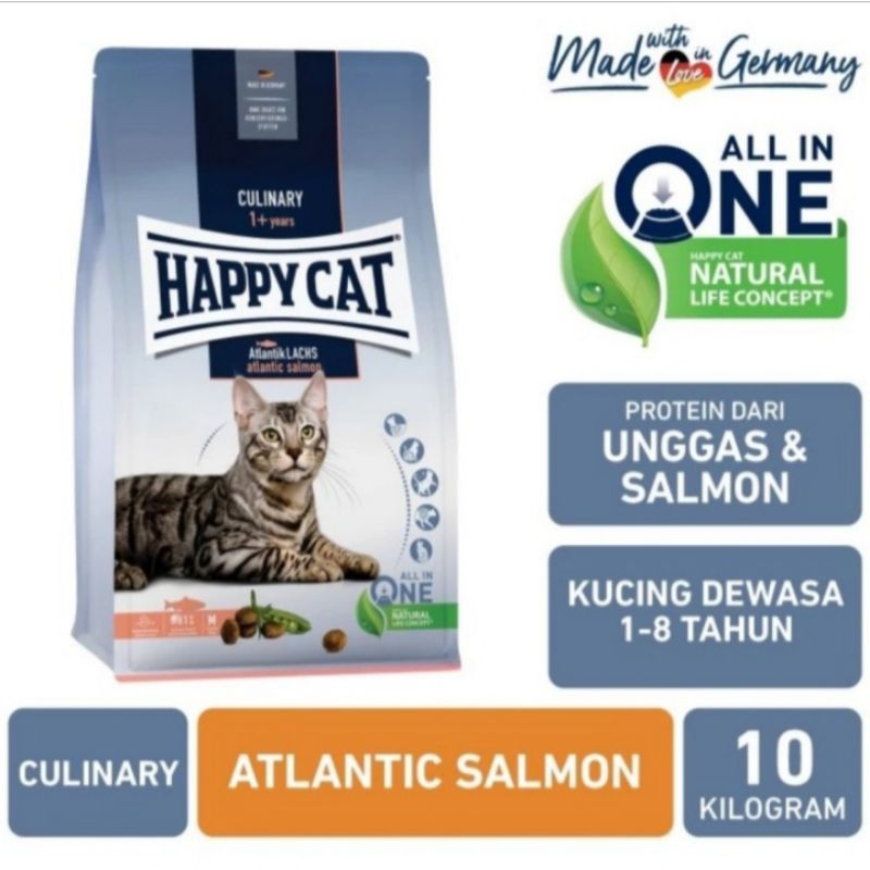 happy cat happycat Atlantik lachs 10 kg salmon
