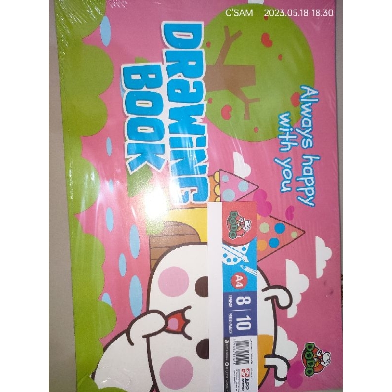 

Buku gambar A4/Drawing book isi 8 lembar