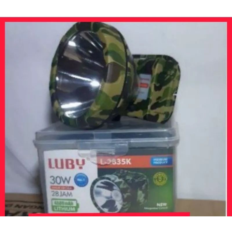 SENTER KEPALA LUBY 30WATT